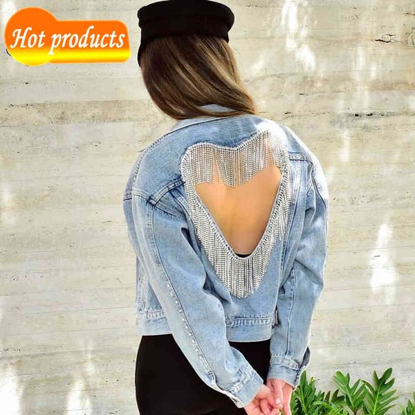 women's jackets you all charter fancy chain-design bills back hollow out short female casual jacket party wear denim g2bk, Black;brown
women's jackets you all charter fancy chain-design bills back hollow out short female casual jacket party wear denim g2bk, Black;brown