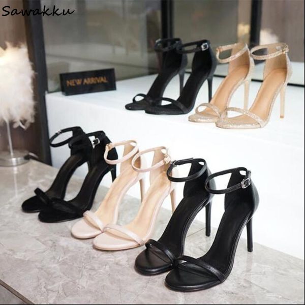 summer shoes woman concise style wedding party dress pumps open toe ankle wrap high heels sandals 6/8/10cm, Black
summer shoes woman concise style wedding party dress pumps open toe ankle wrap high heels sandals 6/8/10cm, Black