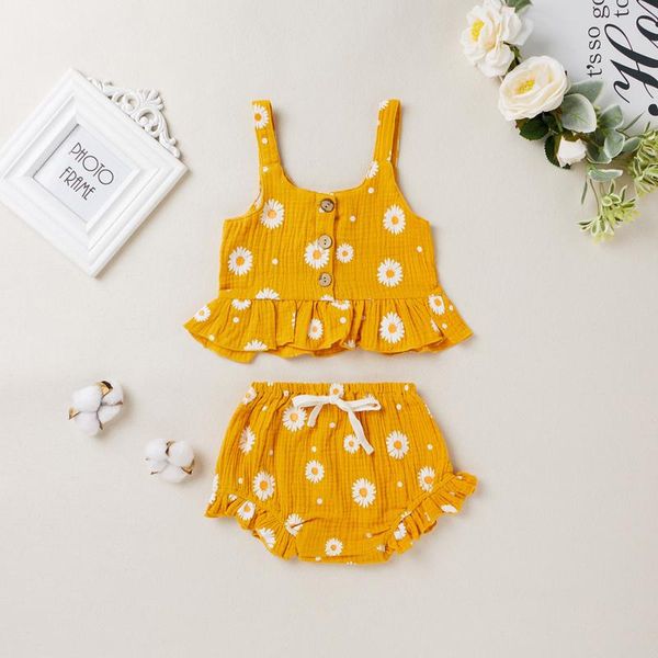 casual children's suit 2021 toddler baby girls ruffles floral printed suspenders +shorts outfits in clothing sets, White
casual children's suit 2021 toddler baby girls ruffles floral printed suspenders +shorts outfits in clothing sets, White
