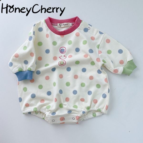 spring dot print long-sleeved cotton bodysuits baby girl clothes bodysuit 210515, Blue
spring dot print long-sleeved cotton bodysuits baby girl clothes bodysuit 210515, Blue