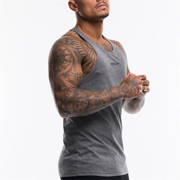 men' tank 2021 brand clothing gyms tight sleeveless vest mens fitness homme men workout summer jogging, White;black
men' tank 2021 brand clothing gyms tight sleeveless vest mens fitness homme men workout summer jogging, White;black