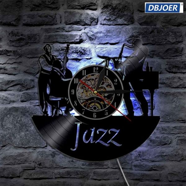 wall clocks jazz instrument clock light led vintage record handmade gift lamp cool living room interior silhouette decor
wall clocks jazz instrument clock light led vintage record handmade gift lamp cool living room interior silhouette decor