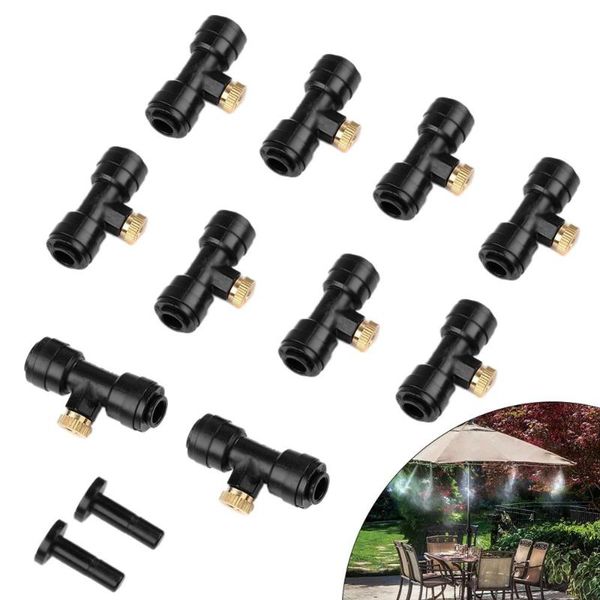 watering equipments 10 sets brass misting nozzles with tees, 0.012 inch(0.3 mm) 10/24unc for garden and cooling system
watering equipments 10 sets brass misting nozzles with tees, 0.012 inch(0.3 mm) 10/24unc for garden and cooling system