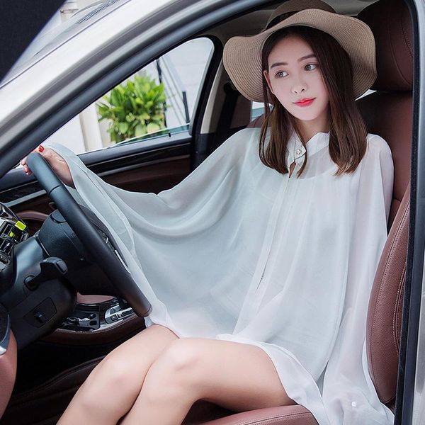 scarves sunscreen shawl female cycling driving sun shade autumn summer scarf chiffon women anti-ultraviolet soft silk h3027, Blue;gray
scarves sunscreen shawl female cycling driving sun shade autumn summer scarf chiffon women anti-ultraviolet soft silk h3027, Blue;gray