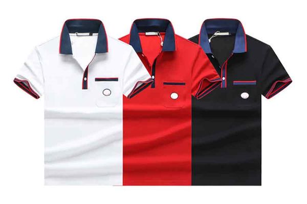 2022 luxury men's women t-shirts polo shirt embroidery classic senior casual homme short sleeves mens cotton comfortable trend summer s, White;black
2022 luxury men's women t-shirts polo shirt embroidery classic senior casual homme short sleeves mens cotton comfortable trend summer s, White;black
