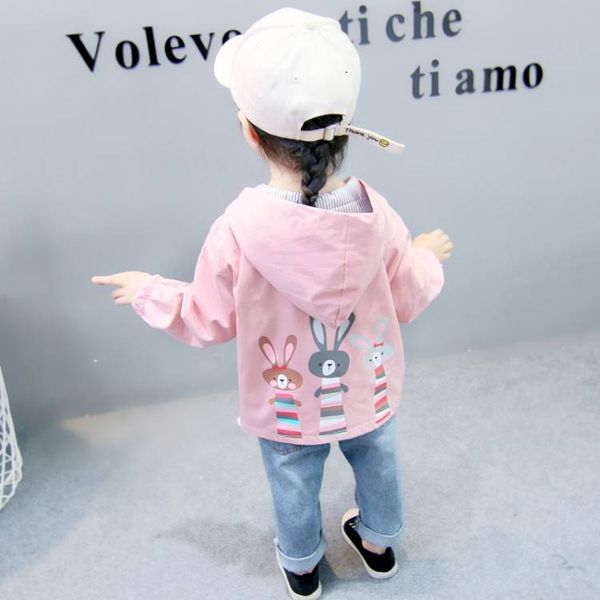 Childrens clothing 3-9 years old girls jacket children spring and autumn cute baby jacket Cartoon printed rabbit windbreaker, Blue
Childrens clothing 3-9 years old girls jacket children spring and autumn cute baby jacket Cartoon printed rabbit windbreaker, Blue