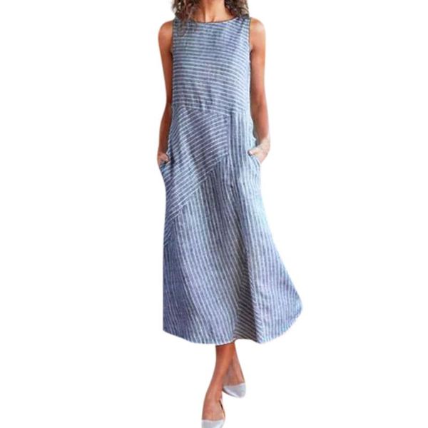 maternity dresses telotuny women dress casual striped sleeveless crew neck linen pocket long o-neck loose stripe for, White
maternity dresses telotuny women dress casual striped sleeveless crew neck linen pocket long o-neck loose stripe for, White