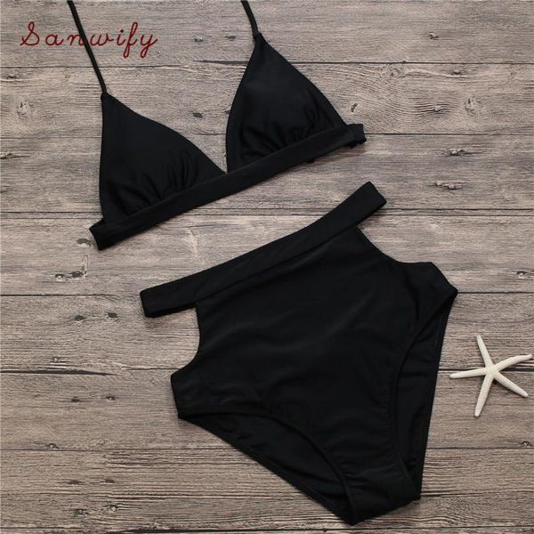 women's swimwear 2021 arrival cutout swimming for women bikini set plus size swimsuit high waist black bathing suits, White;black
women's swimwear 2021 arrival cutout swimming for women bikini set plus size swimsuit high waist black bathing suits, White;black