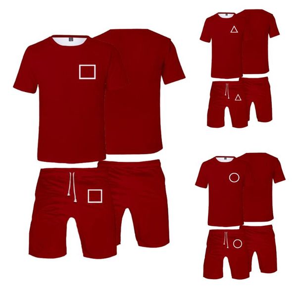 men's t-shirts arrival squid game 3d t-shirt+beach shorts sets clothing fashion hip hop summer two-piece casual boys girls cool suits, White;black
men's t-shirts arrival squid game 3d t-shirt+beach shorts sets clothing fashion hip hop summer two-piece casual boys girls cool suits, White;black