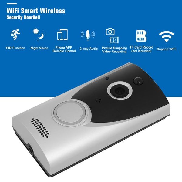 wireless wifi smart video intercom doorbell camera visual ip door bell home security doorbells
wireless wifi smart video intercom doorbell camera visual ip door bell home security doorbells