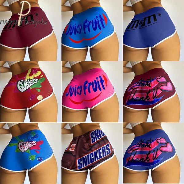 women's shorts elastic waist sports women summer color print anti emptied skinny lady casual beach running short pants 2021, White;black
women's shorts elastic waist sports women summer color print anti emptied skinny lady casual beach running short pants 2021, White;black