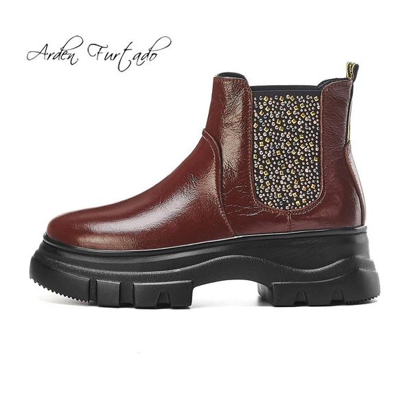 boots arden furtado fashion women's shoes winter matin brown round toe flat platform slip on wedges, Black
boots arden furtado fashion women's shoes winter matin brown round toe flat platform slip on wedges, Black
