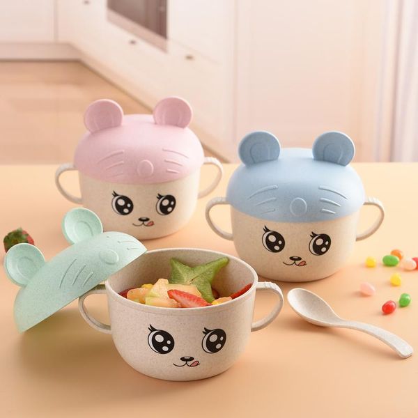 bowls 2pcs/set baby feeding tableware wheat cartoon kids dishes children eating dinnerware set anti- plate training bowl+spoon
bowls 2pcs/set baby feeding tableware wheat cartoon kids dishes children eating dinnerware set anti- plate training bowl+spoon