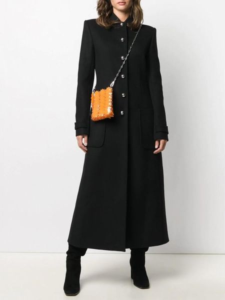 women's wool & blends coats 2021 autumn winter brief elegant single breasted woolen outerwear stand collar black slim x-long coat
women's wool & blends coats 2021 autumn winter brief elegant single breasted woolen outerwear stand collar black slim x-long coat