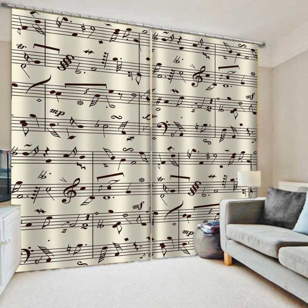 curtain & drapes retro music curtains window blackout luxury 3d set for bed room living personality
curtain & drapes retro music curtains window blackout luxury 3d set for bed room living personality
