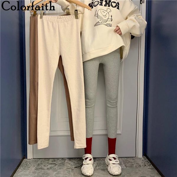 women's leggings colorfaith 2021 spring autumn woman elasticity push up high waist thrilling fitness lady slim wild jeggings le22116, Black
women's leggings colorfaith 2021 spring autumn woman elasticity push up high waist thrilling fitness lady slim wild jeggings le22116, Black