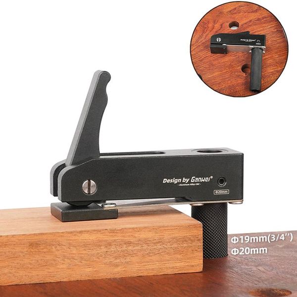 professional hand tool sets woodworking deskquick acting hold down clamp clip fast fixed for benches 19/20mm hole
professional hand tool sets woodworking deskquick acting hold down clamp clip fast fixed for benches 19/20mm hole