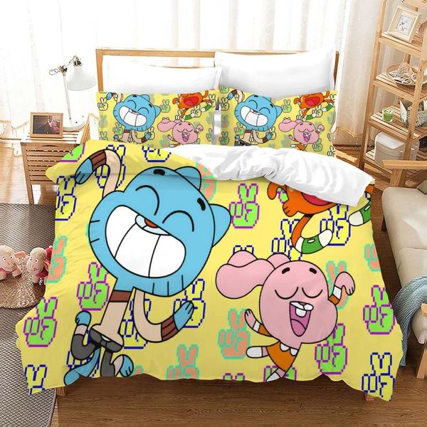 bedding sets 3d cartoon duvet cover set cute for children kid gumball games quilt bed king size comforter
bedding sets 3d cartoon duvet cover set cute for children kid gumball games quilt bed king size comforter
