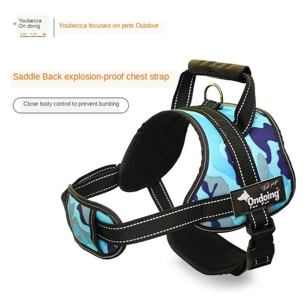 explosion proof medium and large dog harness vest-style reflection durable saddle-style accessories collars & leashes
explosion proof medium and large dog harness vest-style reflection durable saddle-style accessories collars & leashes