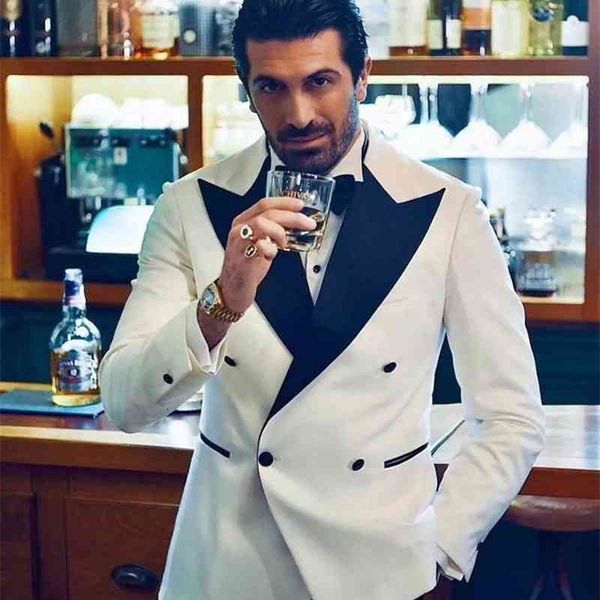 men's suits & blazers black white lapel man suits hombre groom wear tuxedo suit two blazer pieces (jacket + pants) eptg, White;black
men's suits & blazers black white lapel man suits hombre groom wear tuxedo suit two blazer pieces (jacket + pants) eptg, White;black