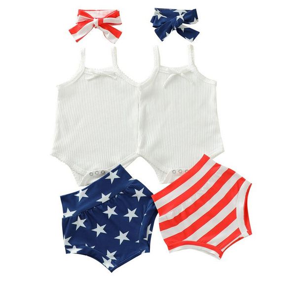 clothing sets baby girls clothes ribbed bodysuits shorts headband 4th of july infant summer outfits, White
clothing sets baby girls clothes ribbed bodysuits shorts headband 4th of july infant summer outfits, White