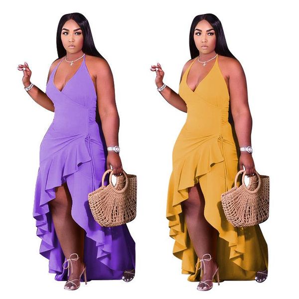 casual dresses zoctuo plus size l-4xl spaghetti strap dress for women solid ruffle slit deep v neck party club bodycon, Black;gray
casual dresses zoctuo plus size l-4xl spaghetti strap dress for women solid ruffle slit deep v neck party club bodycon, Black;gray