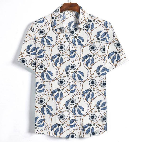 men floral print short sleeve shirt summer hawaii holiday loose casual stand beach shirts male quick dry blouse men's, White;black
men floral print short sleeve shirt summer hawaii holiday loose casual stand beach shirts male quick dry blouse men's, White;black