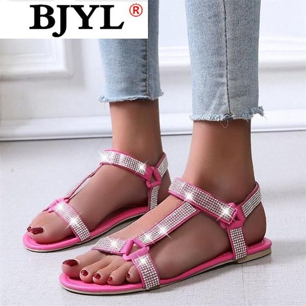 summer sandals women bling crystal beach femme shoes flat hook ankle strap sandalias mujer plus size 35-43, Black
summer sandals women bling crystal beach femme shoes flat hook ankle strap sandalias mujer plus size 35-43, Black