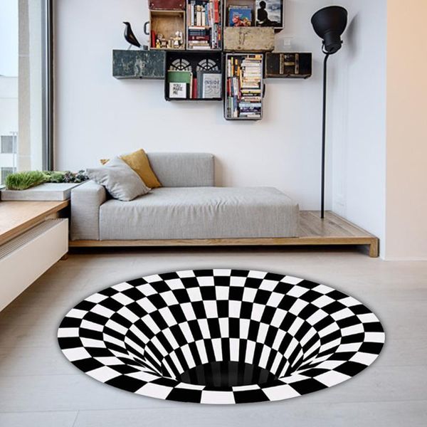 swirl print carpet black and white stereo mat illusion tea table sofa doormat bedroom rug for living room home office carpets
swirl print carpet black and white stereo mat illusion tea table sofa doormat bedroom rug for living room home office carpets