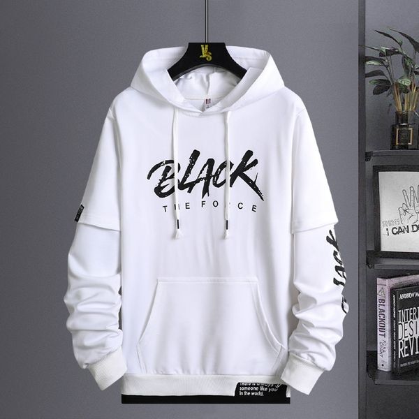 autumn new hooded sweater fashion brand loose letter printing casual handsome sportswear men's coat, Black
autumn new hooded sweater fashion brand loose letter printing casual handsome sportswear men's coat, Black