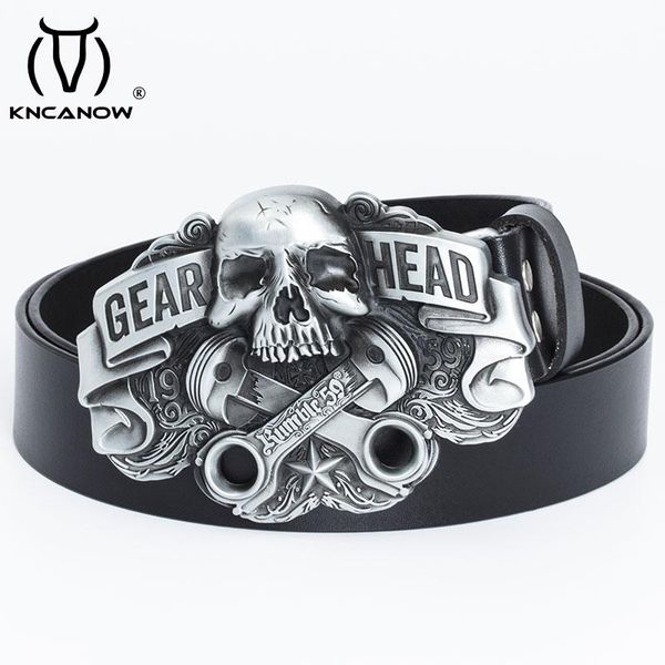 leather belt men strap luxury skull gear head punk buckle fancy vintage western cowboy jeans cinto belts, Black;brown
leather belt men strap luxury skull gear head punk buckle fancy vintage western cowboy jeans cinto belts, Black;brown