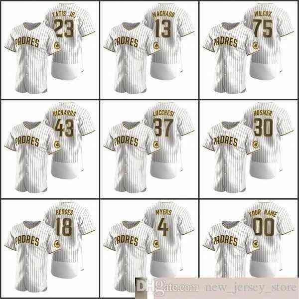 2022 baseball men #23 fernando tatis jr. 13 manny machado 43 garrett richards wilcox hosmer hedger custom women youth white brown jersey, Black
2022 baseball men #23 fernando tatis jr. 13 manny machado 43 garrett richards wilcox hosmer hedger custom women youth white brown jersey, Black