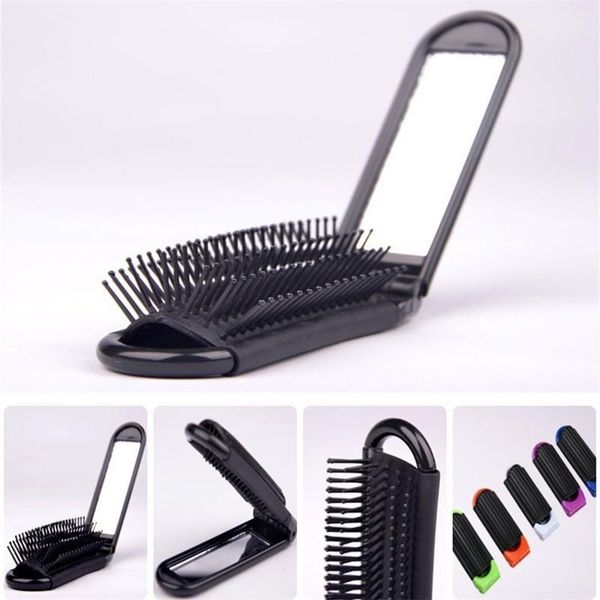 hair brushes 1pc professional travel comb portable folding brush with mirror compact pocket size purse, Silver
hair brushes 1pc professional travel comb portable folding brush with mirror compact pocket size purse, Silver