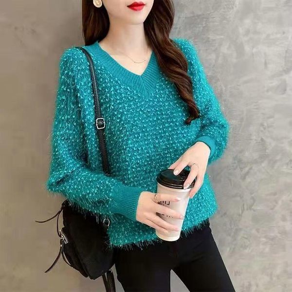women's sweaters blue spring princess fur furry plush pullover v-collar warm sweater women girl pull slim cloth outer coat, White;black
women's sweaters blue spring princess fur furry plush pullover v-collar warm sweater women girl pull slim cloth outer coat, White;black