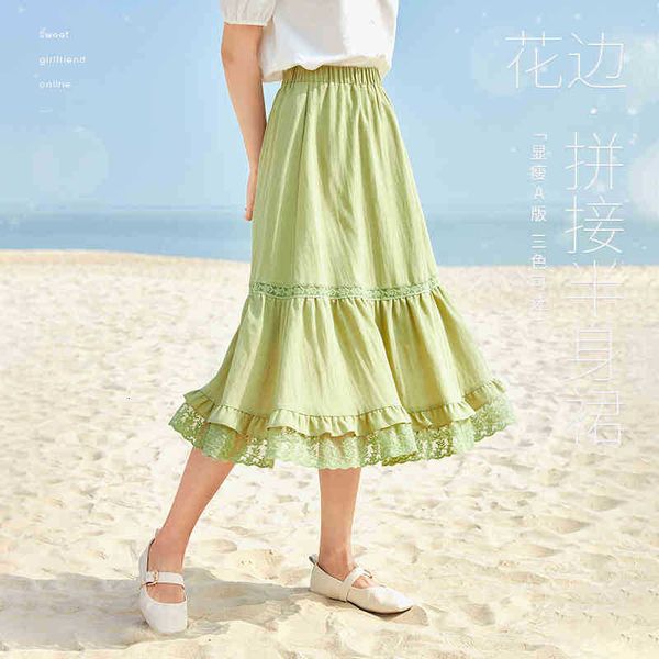 skirts skirt mesh female lace stitching summer arrival retro ruffled embroidered skirt 1mxf, Black
skirts skirt mesh female lace stitching summer arrival retro ruffled embroidered skirt 1mxf, Black