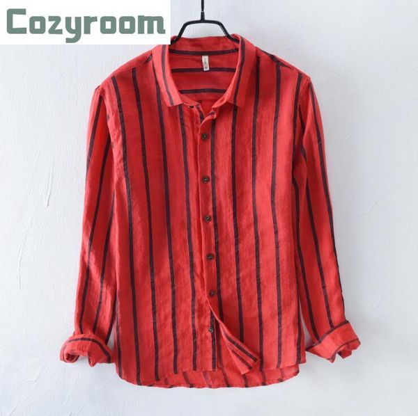men's casual shirts 2021 men fashion long sleeved stripe shirt slim fit male flax business dress brand soft comfortable clothing, White;black
men's casual shirts 2021 men fashion long sleeved stripe shirt slim fit male flax business dress brand soft comfortable clothing, White;black