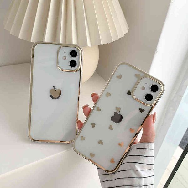 the luxurious back cover of iphone, transparent plated shell and love heart are iphone 12 11 pro max x xs 7 8
the luxurious back cover of iphone, transparent plated shell and love heart are iphone 12 11 pro max x xs 7 8