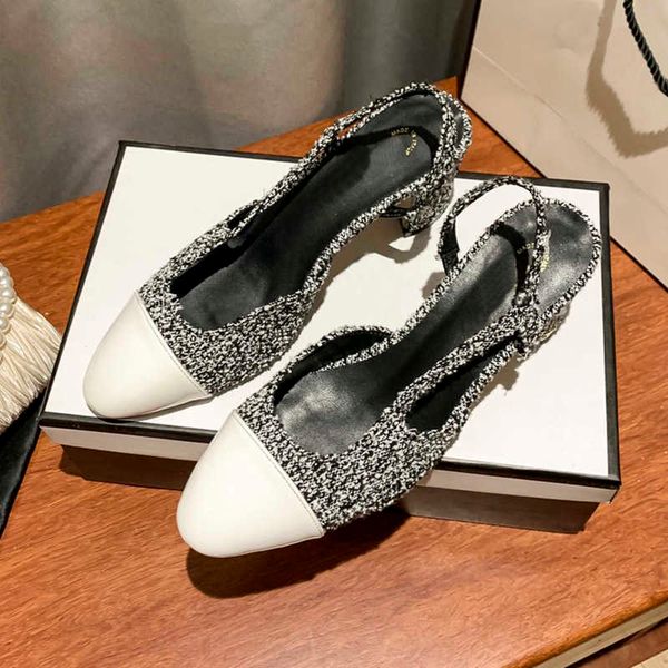 designer women chunky heel tweed shoe paris linen genuine leather sandals sheepskin 6cm high heels slides pointy occupation sandal, Black
designer women chunky heel tweed shoe paris linen genuine leather sandals sheepskin 6cm high heels slides pointy occupation sandal, Black