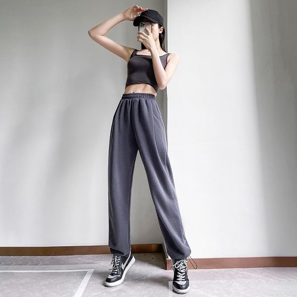 women's pants & capris cgc 2021 fashion cotton sweatpants for women casual joggers high waist sports female solid harajuku loose runnin, Black;white
women's pants & capris cgc 2021 fashion cotton sweatpants for women casual joggers high waist sports female solid harajuku loose runnin, Black;white
