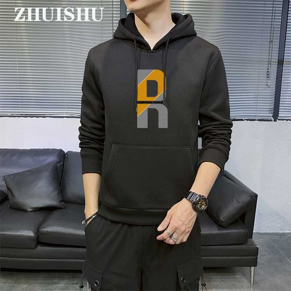 hoodies korean style r-pattern print tide brand casual fashion coat all-match long-sleeve male pocket hooded clothing men's & sweatshir, Black
hoodies korean style r-pattern print tide brand casual fashion coat all-match long-sleeve male pocket hooded clothing men's & sweatshir, Black