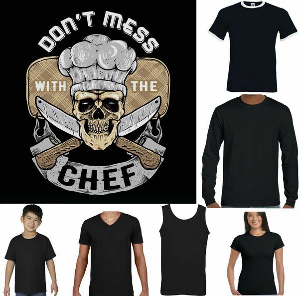 chef t-shirt mens funny cooking bbq don't mess with the fathers day baking top, White;black
chef t-shirt mens funny cooking bbq don't mess with the fathers day baking top, White;black