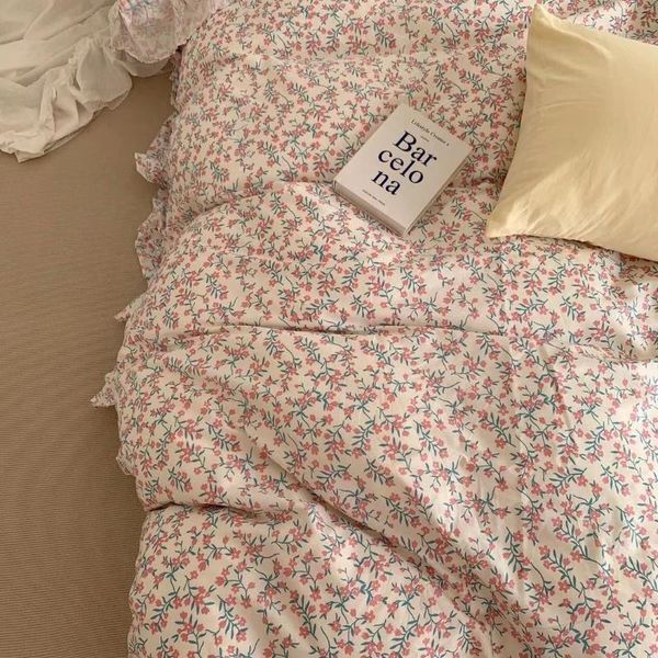 bedding sets three or four piece set of korean little flower princess wind lotus leaf edge
bedding sets three or four piece set of korean little flower princess wind lotus leaf edge