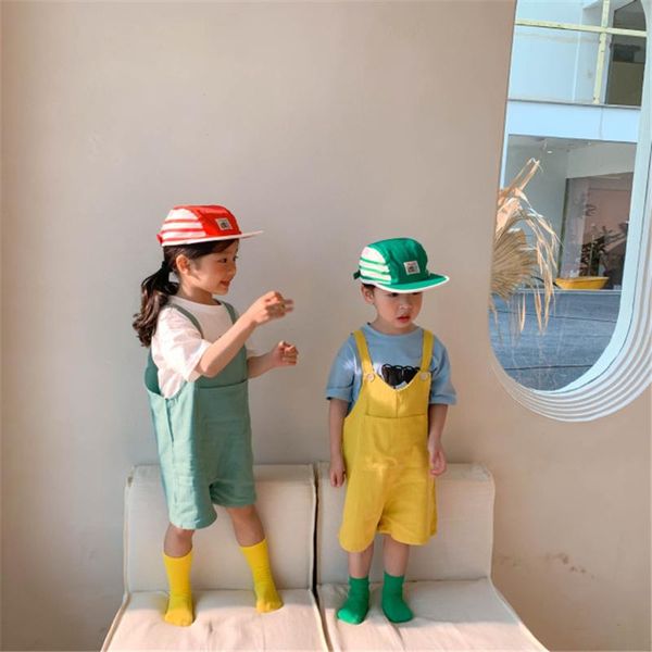 summer boys and girls solid color loose overalls cotton all-match bib pants children clothes jumpsuits, Blue
summer boys and girls solid color loose overalls cotton all-match bib pants children clothes jumpsuits, Blue