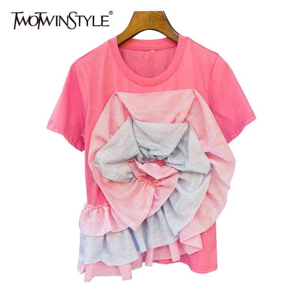 polka dot patchwork mesh t shirt for women o neck short sleeve patchwork casual t shirts female fashion new summer 210428, White
polka dot patchwork mesh t shirt for women o neck short sleeve patchwork casual t shirts female fashion new summer 210428, White