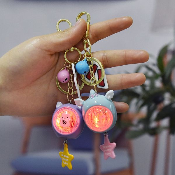 creative acrylic bear with light rabbit unicorn key chain luminous music house five star pendanta1, Silver
creative acrylic bear with light rabbit unicorn key chain luminous music house five star pendanta1, Silver
