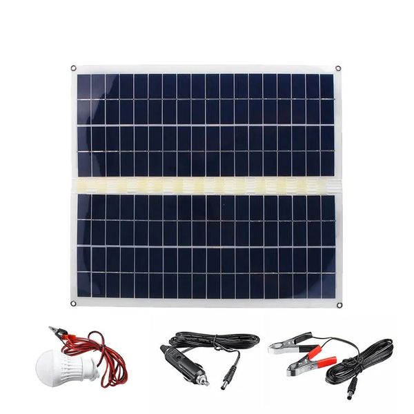 30w dual usb+dc 12v/5v folding solar power panel system+car charger+alligator clip+camping light bulb
30w dual usb+dc 12v/5v folding solar power panel system+car charger+alligator clip+camping light bulb