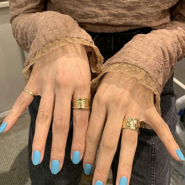 wedding rings fashion korean style gold plated ring vintage irregular geometric wide jewelry for women adjustable accessories engagement gif, Slivery;golden
wedding rings fashion korean style gold plated ring vintage irregular geometric wide jewelry for women adjustable accessories engagement gif, Slivery;golden