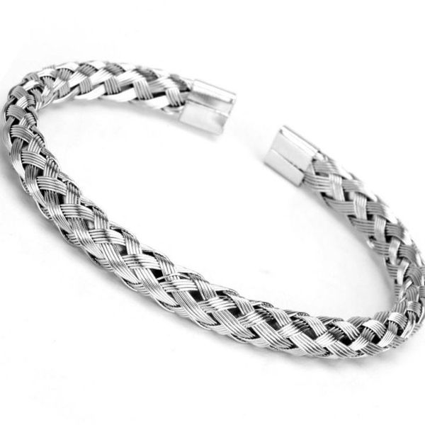 men and women silver gold titanium steel bracelet beaded, strands, Black
men and women silver gold titanium steel bracelet beaded, strands, Black