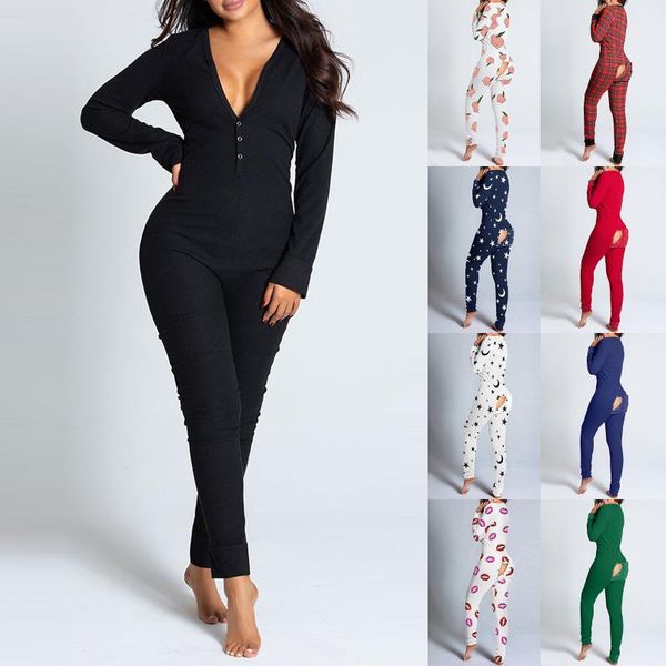 women star moon print club plain button design plunge lounge jumpsuit functional buttoned flap adults pajamas women's jumpsuits & rompe, Black;white
women star moon print club plain button design plunge lounge jumpsuit functional buttoned flap adults pajamas women's jumpsuits & rompe, Black;white