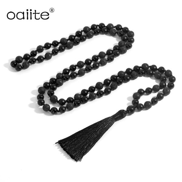 natural stone knotted 108 mala beads necklaces for women meditation japamala necklace jewelry bijoux drop pendant, Silver
natural stone knotted 108 mala beads necklaces for women meditation japamala necklace jewelry bijoux drop pendant, Silver